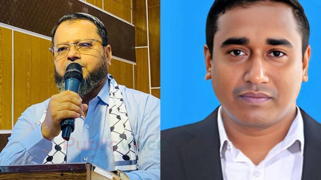 লক্ষ্মীপুর প্রেসক্লাবের সভাপতি আ.হ.ম. মুস্তাকুর রহমান।  সাধারণ সম্পাদক সাইদুল ইসলাম পাবেল