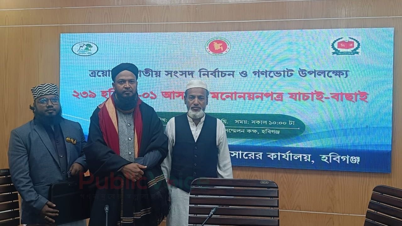 মুফতি বদরুর রেজা সাহেবের মনোনয়ন বৈধ ঘোষনা।
