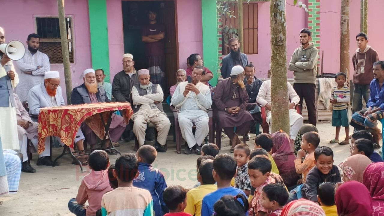 গাইবান্ধা, সাদুল্লাপুর  জামায়াতে ইসলামীর উঠান বৈঠক