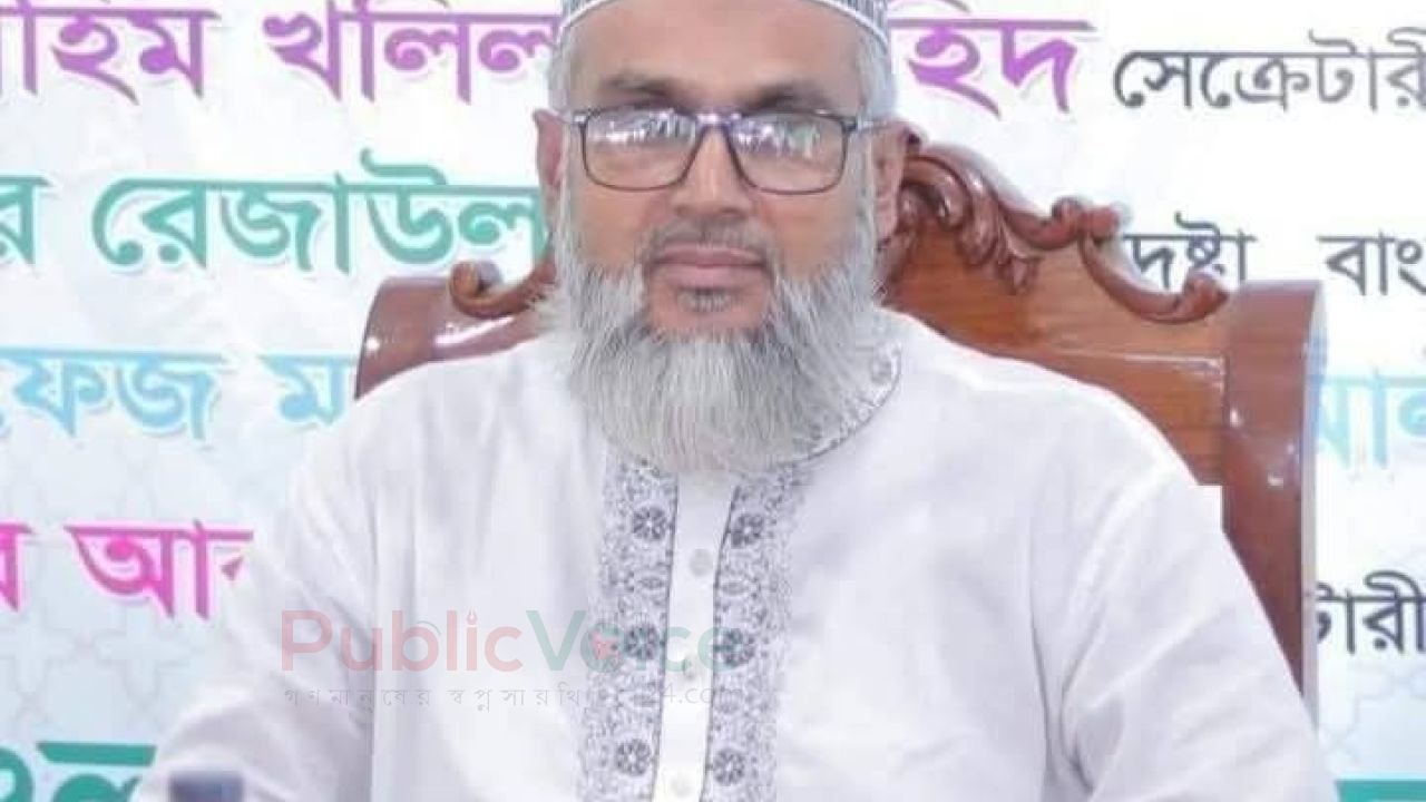বক্তব্য চলাকালীন মৃত্যুর কোলে ঢলে পড়লেন কুষ্টিয়া জামায়াত আমির