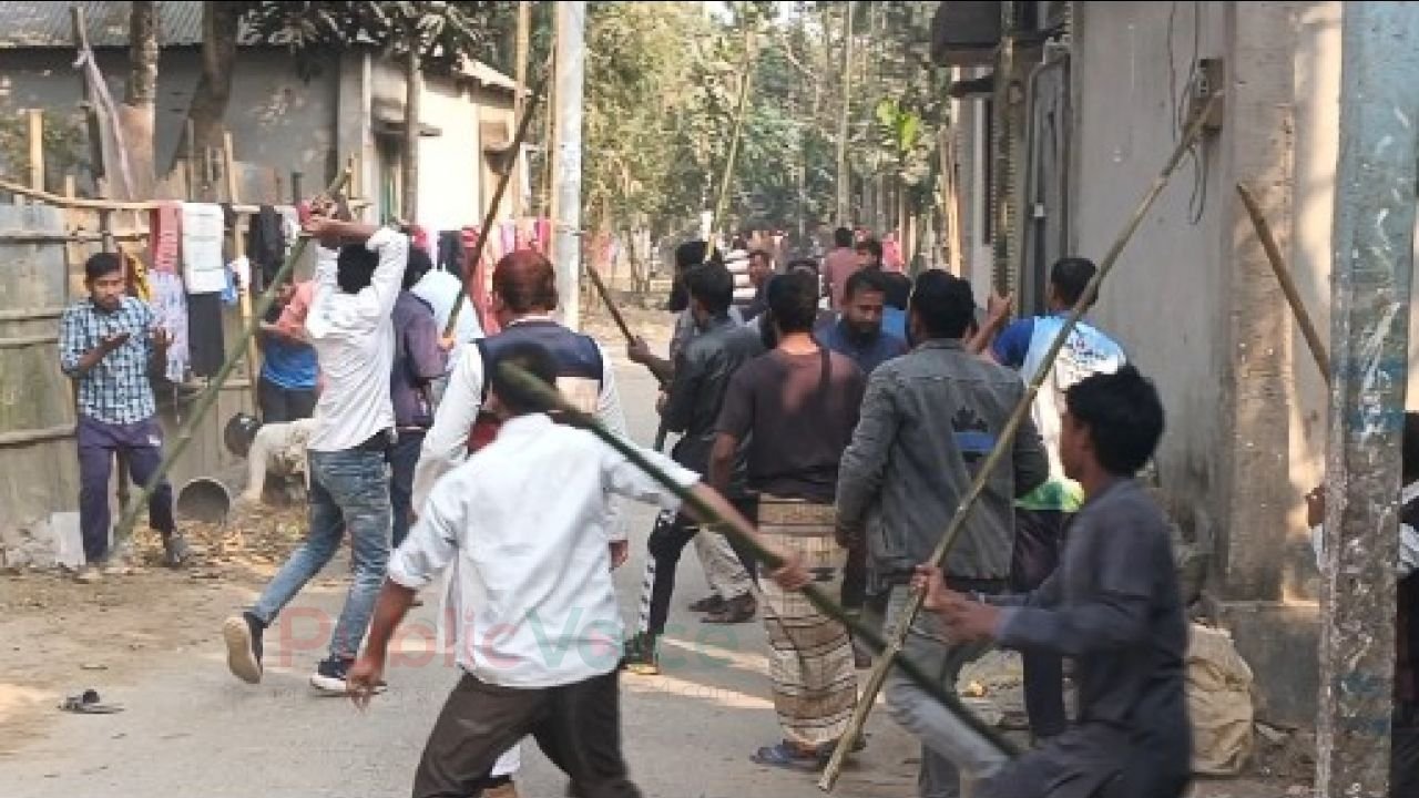 লালমনিরহাটে বিএনপি জামায়াত সংঘর্ষ -আহত ২০
