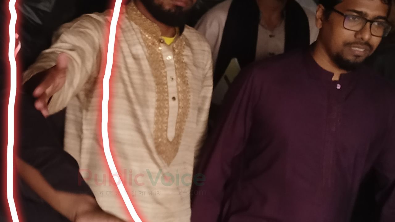 চরফ্যাশনে সমাবেশ ঘিরে মুখোশধারী ব্যক্তিদের উপস্থিতি নিয়ে প্রশ্ন, থানায় অভিযোগ