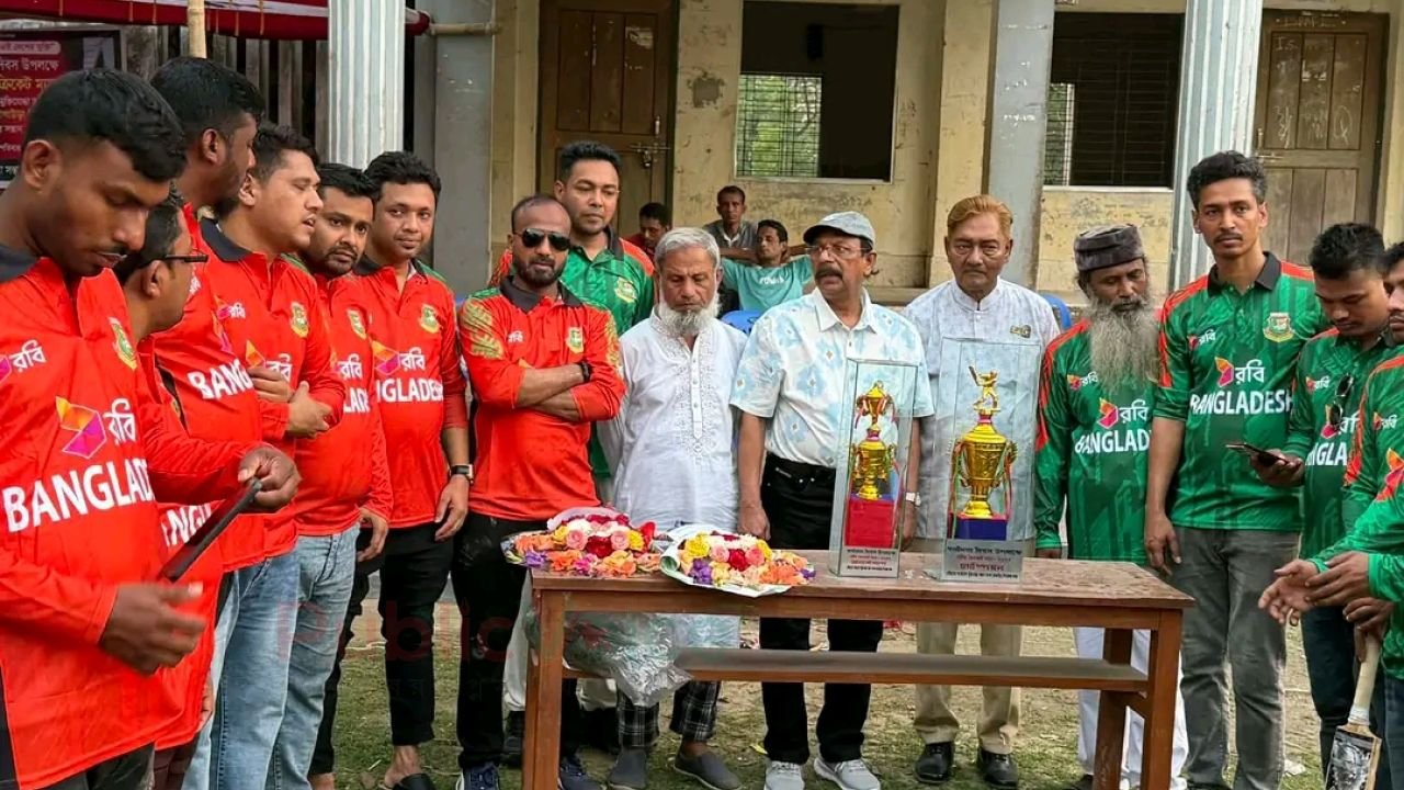 আখাউড়ায় স্বাধীনতা দিবসে প্রীতি ক্রিকেট ম্যাচ অনুষ্ঠিত