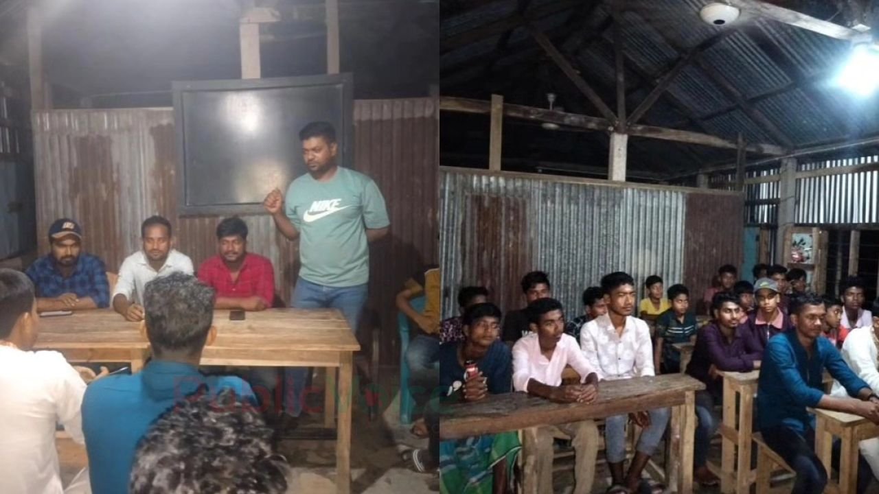 চরফ্যাশনের চরমানিকায় ছাত্রদলের কর্মী সমাবেশ অনুষ্ঠিত