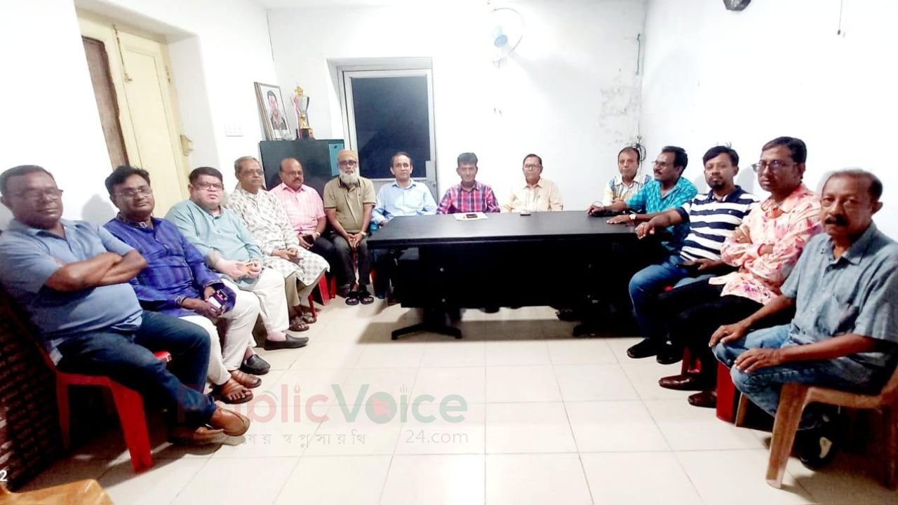  খুলনা সাংবাদিক ইউনিয়নের আহ্বায়ক কমিটির মতবিনিময়