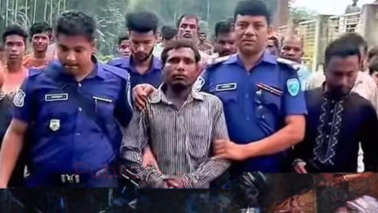 স্ত্রীর গলাকেটে নিজেই আত্মসমর্পণ থানায় 