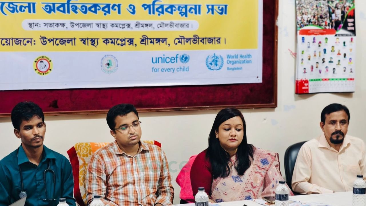 শ্রীমঙ্গলে জাতীয় ভিটামিন এ প্লাস ক্যাম্পেইন: লক্ষ্যমাত্রা ৩৬ হাজারেরও বেশি শিশুর