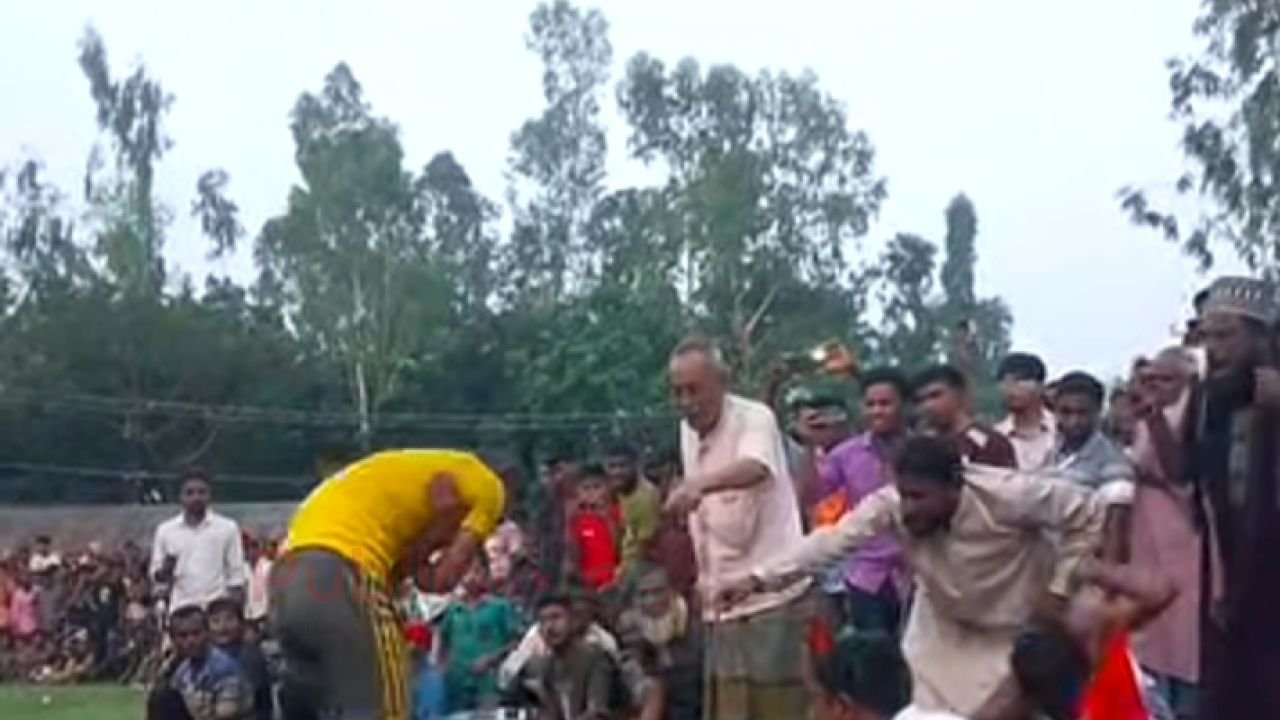 সুন্দরগঞ্জে পাতা খেলা অনুষ্ঠিত 