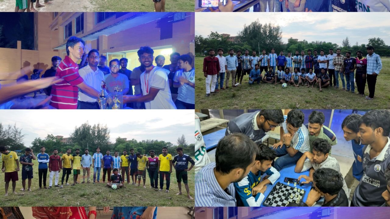 গণযোগাযোগ ও সাংবাদিকতা বিভাগে  প্রীতি ফুটবল ম্যাচ ও ক্রীড়া উৎসব অনুষ্ঠিত 