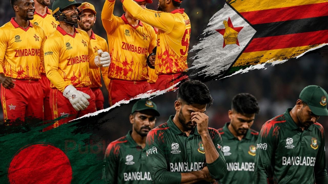 টেস্ট ও ওয়ানডেের পর টি২০ তেও জিম্বাবুয়ের কাছে বাংলাদেশের হার।