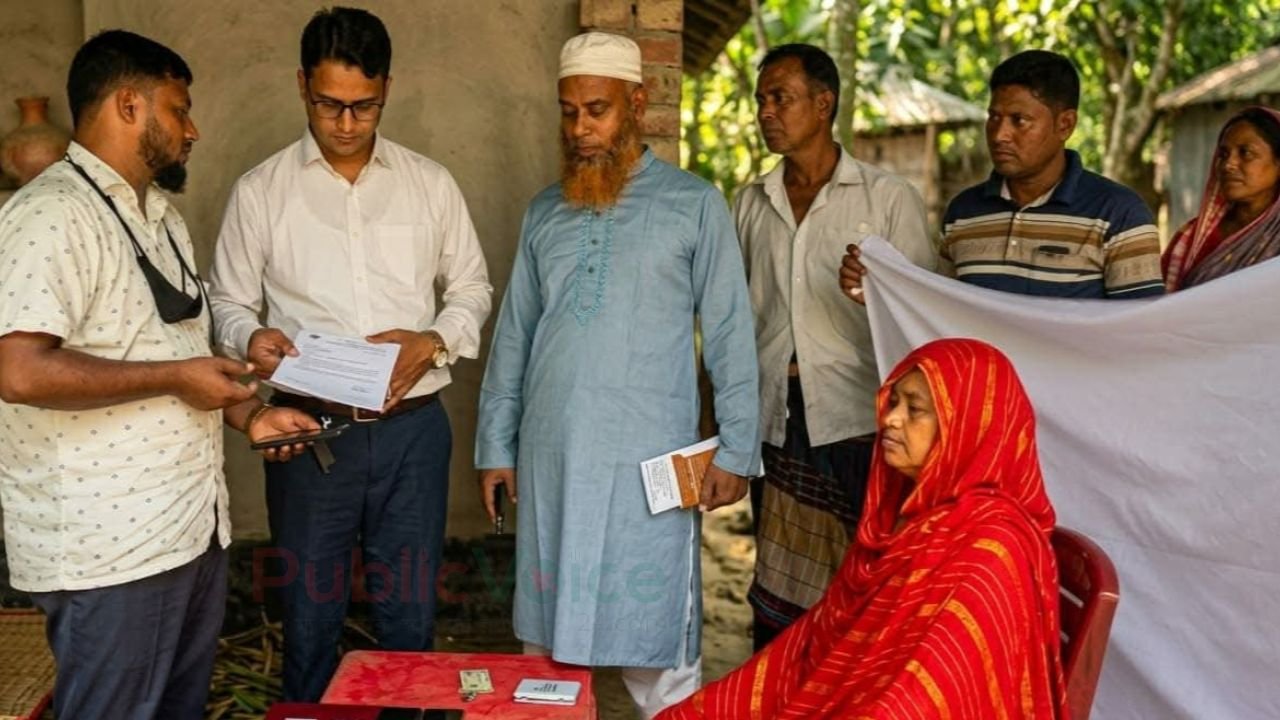 সুন্দরগঞ্জে কৃষক কার্ড বাস্তবায়নে তথ্য সংগ্রহ শুরু