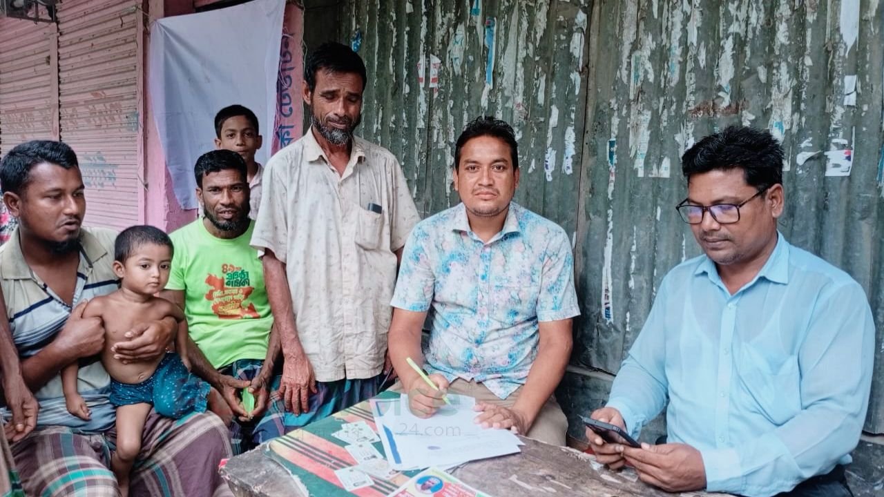 সুন্দরগঞ্জে কাঞ্চিবাড়ী ইউনিয়নে কৃষক কার্ড বাস্তবায়নে তথ্য সংগ্রহ চলছে