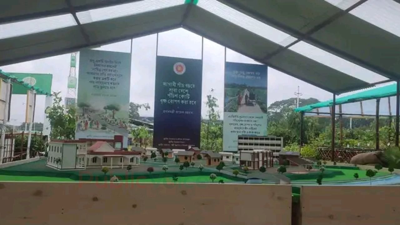 জাতীয় বৃক্ষমেলায় এলজিইডির ব্যতিক্রমী স্টল