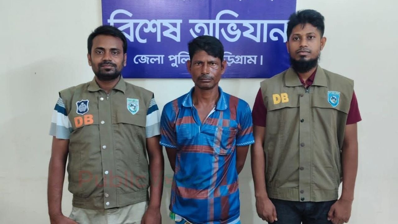 চিলমারীতে ১০০ পিস ইয়াবাসহ মাদক কারবারি গ্রেপ্তার
