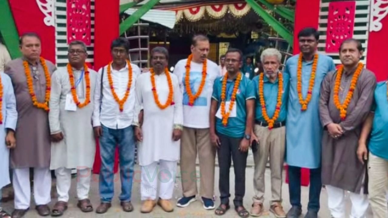 প্রেসক্লাব যশোরের সভাপতি জাহিদ হাসান টুকুন ও সম্পাদক নূর ইসলাম 