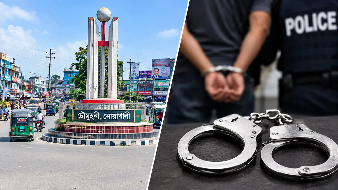 অপরাধের অভয়ারণ্য হয়ে উঠছে নোয়াখালীর বাণিজ্যিক শহর চৌমুহনী