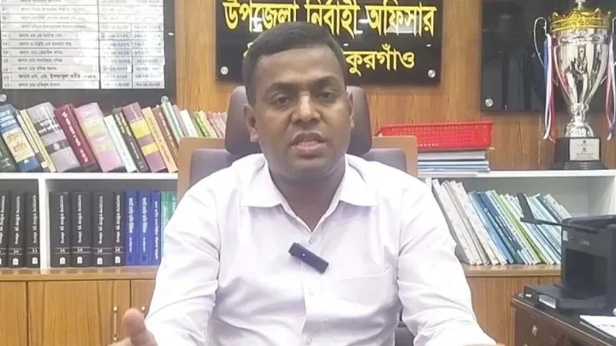 ‘আমি এখন বিএনপি নেতা’, মন্তব্য পীরগঞ্জের ইউএনওর