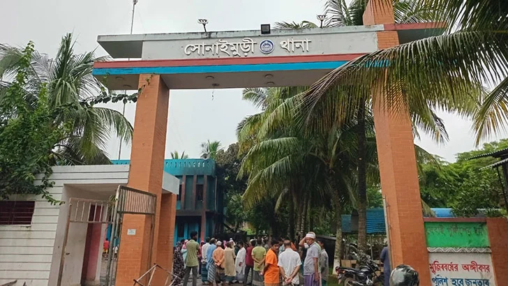 সোনাইমুড়ীতে চায়ের দোকানে বসে থাকা ব্যক্তিকে গুলি করে জখম