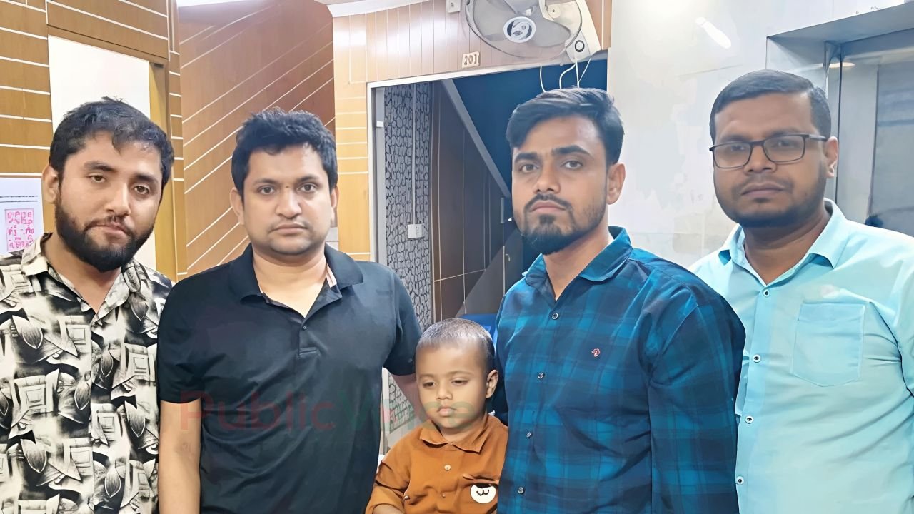 হারিয়ে যাওয়া শিশু উদ্ধার, পরিবারের কাছে হস্তান্তর
