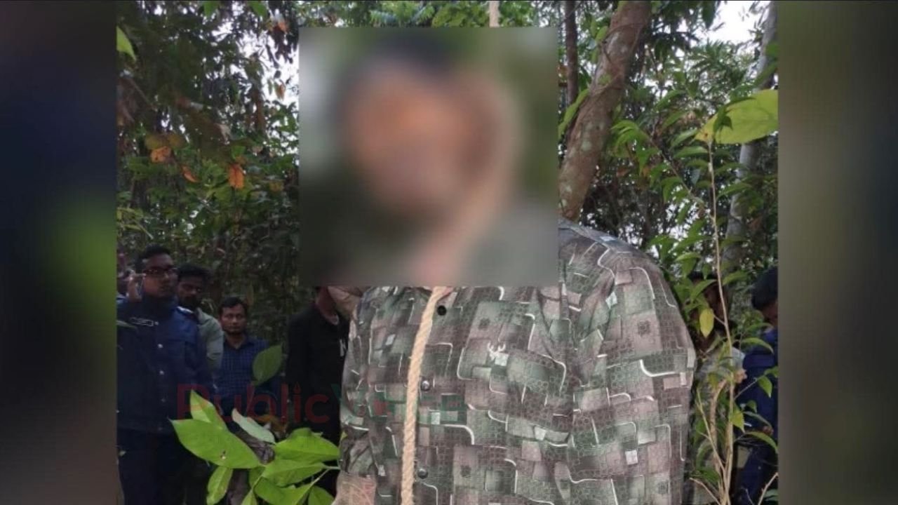 রাজনগরে এক যুবকের ঝুলন্ত মৃতদেহ উদ্ধার