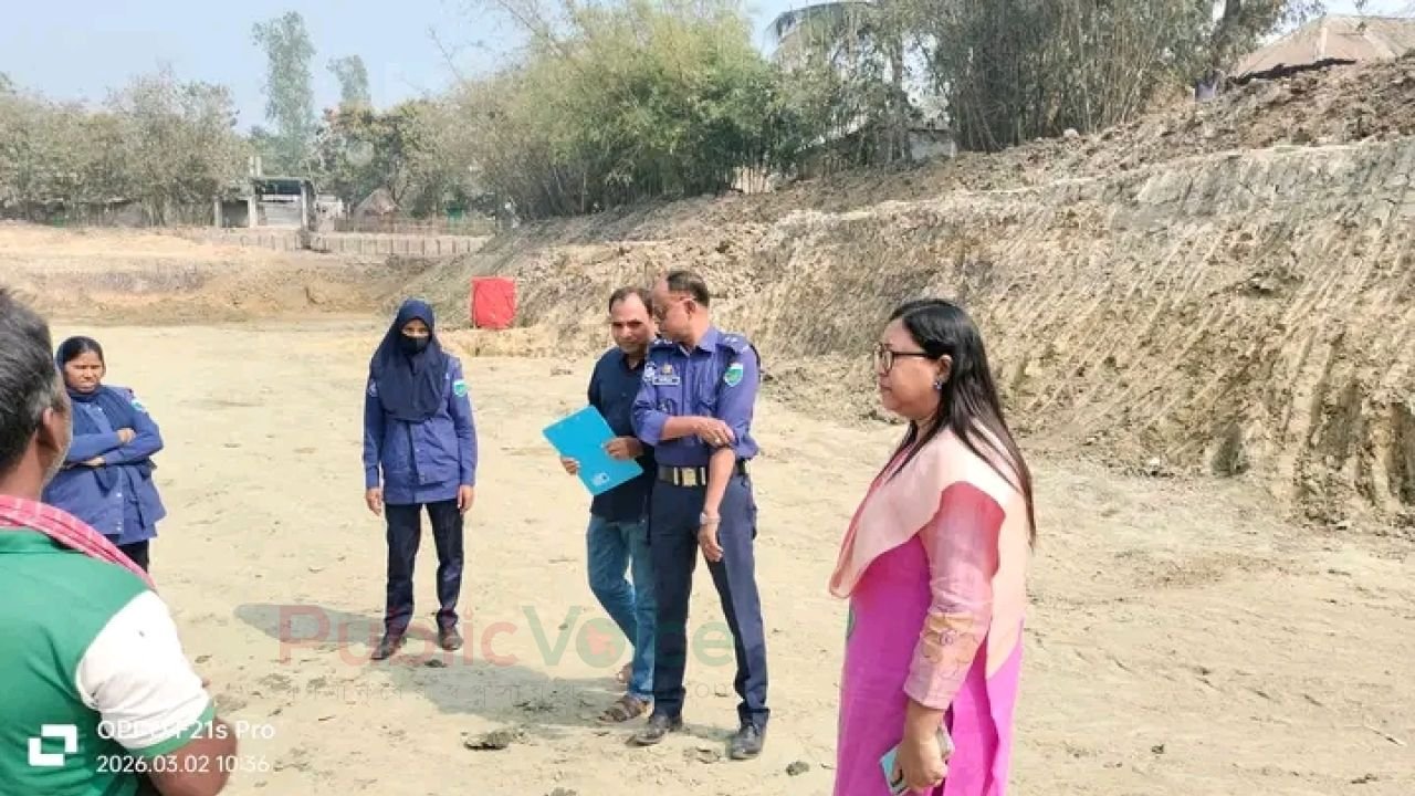কালাইয়ে অবৈধভাবে পুকুরে মাটিকাটা, মোবাইল কোর্টে ৭০ হাজার টাকা জরিমানা